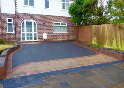 Block and tarmac driveway