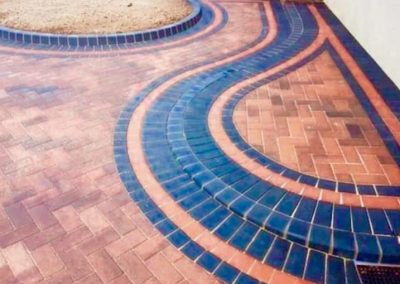 Block paving pattern