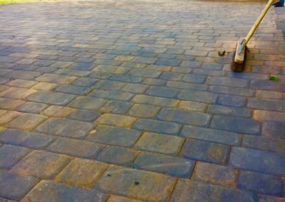 Block paving work