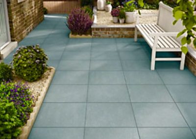 Indian sandstone paving